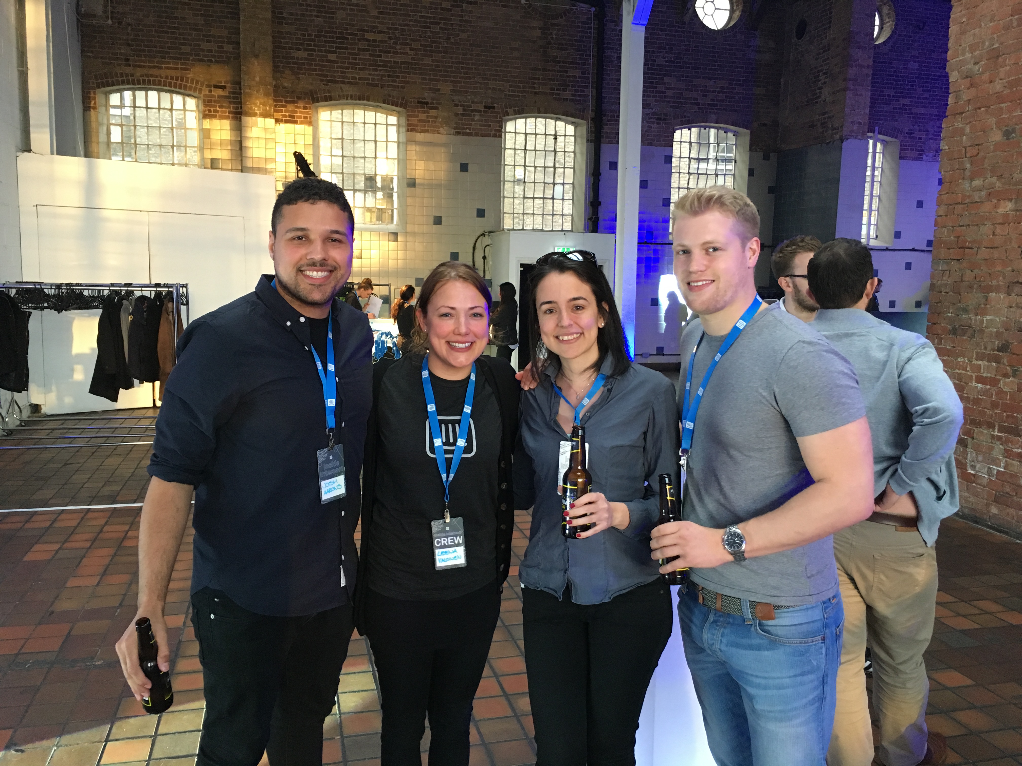 The SalesSeek team at Intercom London event