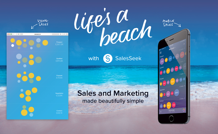 Life's a Beach with SalesSeek at the MWC